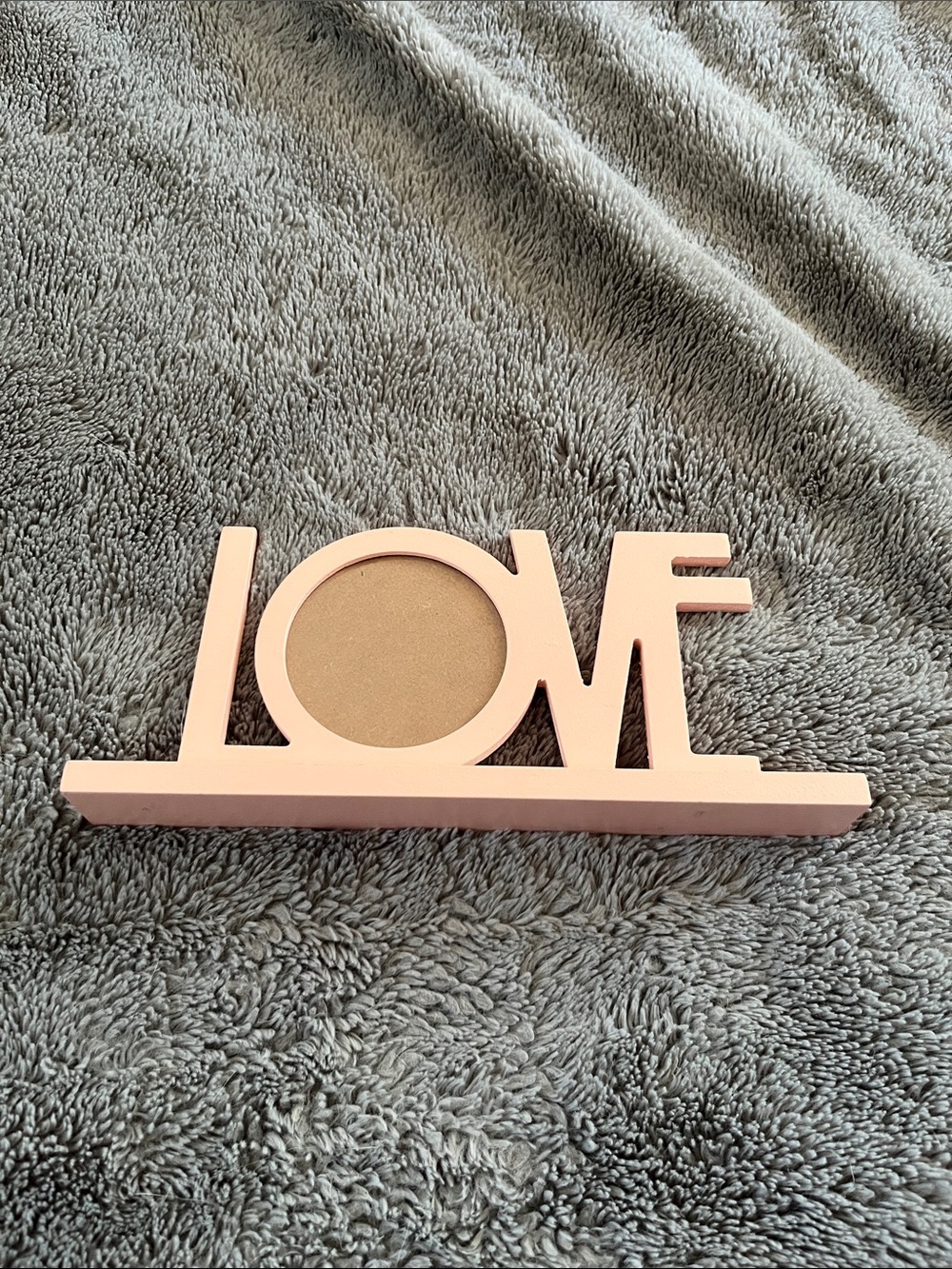 LOVE Photo Frame - Pink Home Accent